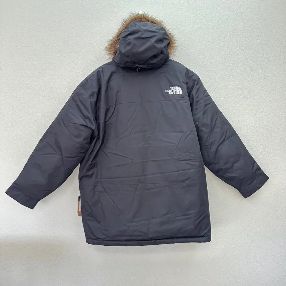 The North Face Bedford Black Down Parka Winter Hooded Jacket Coat Mens XXL NEW